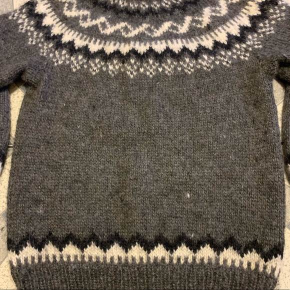 Vintage Acrylic Blend Heavyweight Crewneck Sweater - Picture 2 of 4